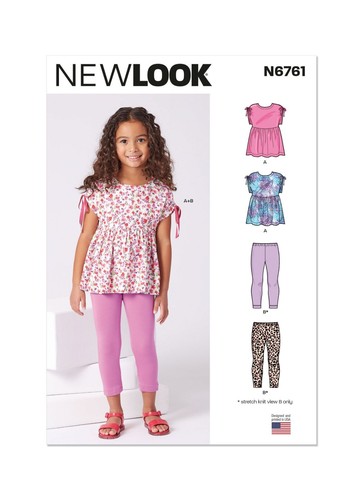New look 6761 per bambini - new,