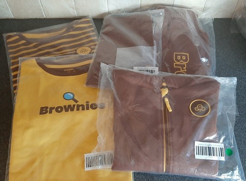 Girlguiding uniforme brownie - uniforme,