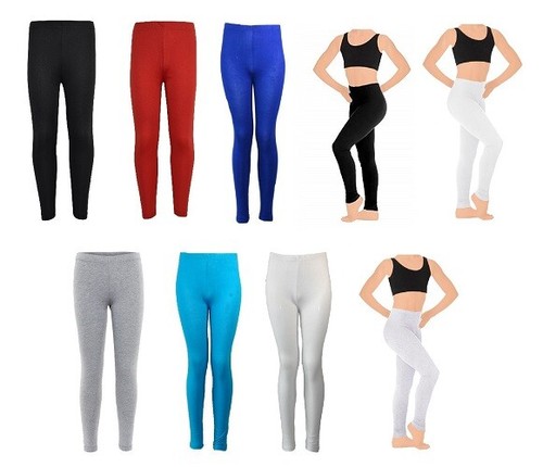 Leggings elasticizzati tinta