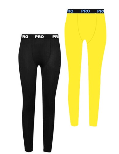 Slip leggings pelle strato - pelle,