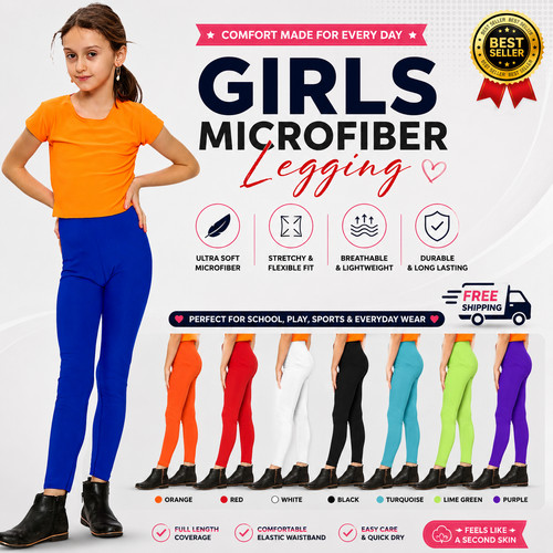 Leggings bambina lunghezza
